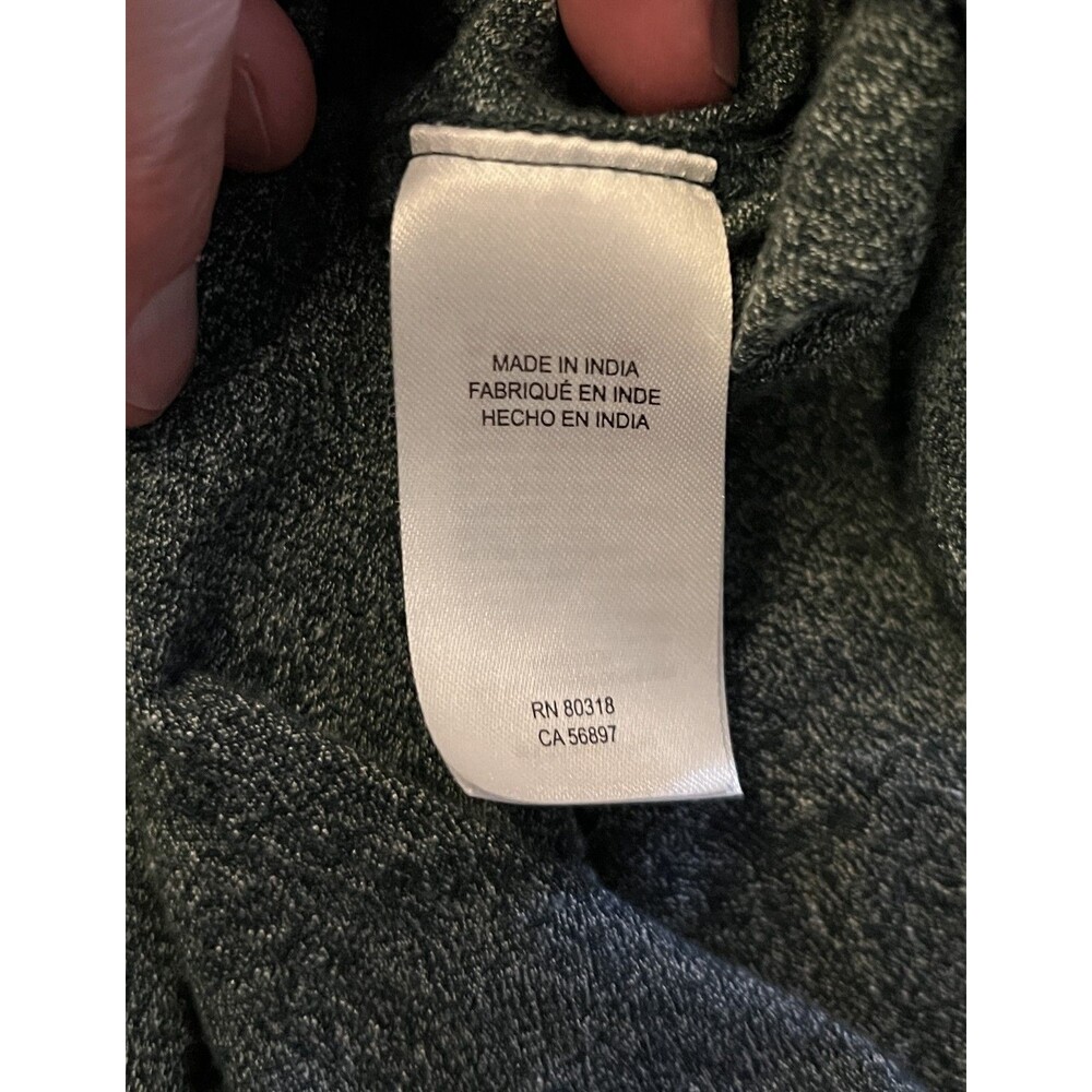 Lucky Brand Shirt Mens Large Heather Gray Long Sleeve Midweight Casual Tee - Picture 7 of 8